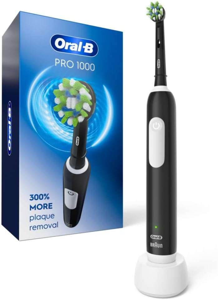 Oral-B Pro 1000 Rechargeable Toothbrush Black