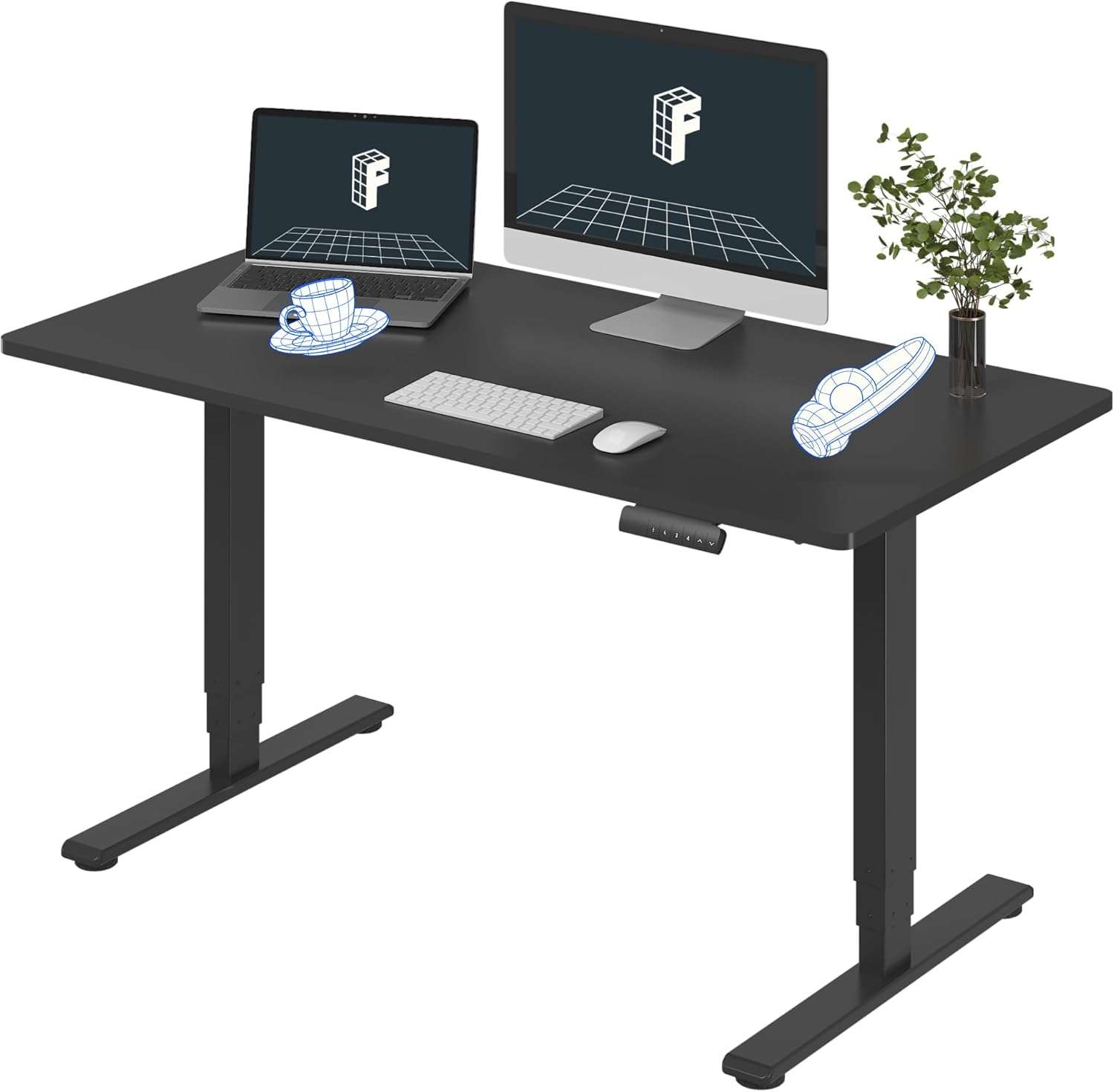 FlexiSpot E6 3-Stage Dual Motor Electric Desk